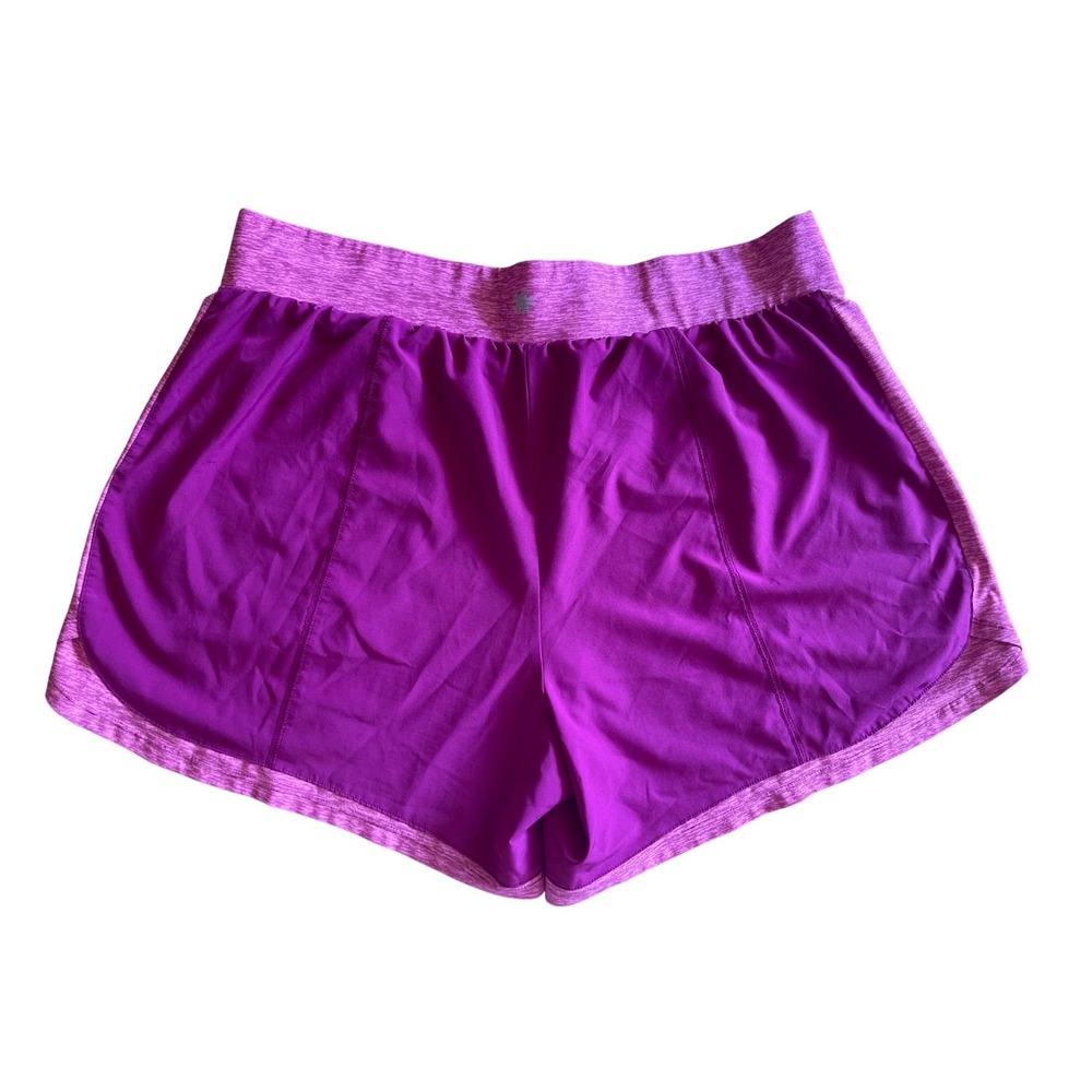 Tek Gear DryTek Womens XXL Berry Pink Athletic Running Shorts Walking Colorful
